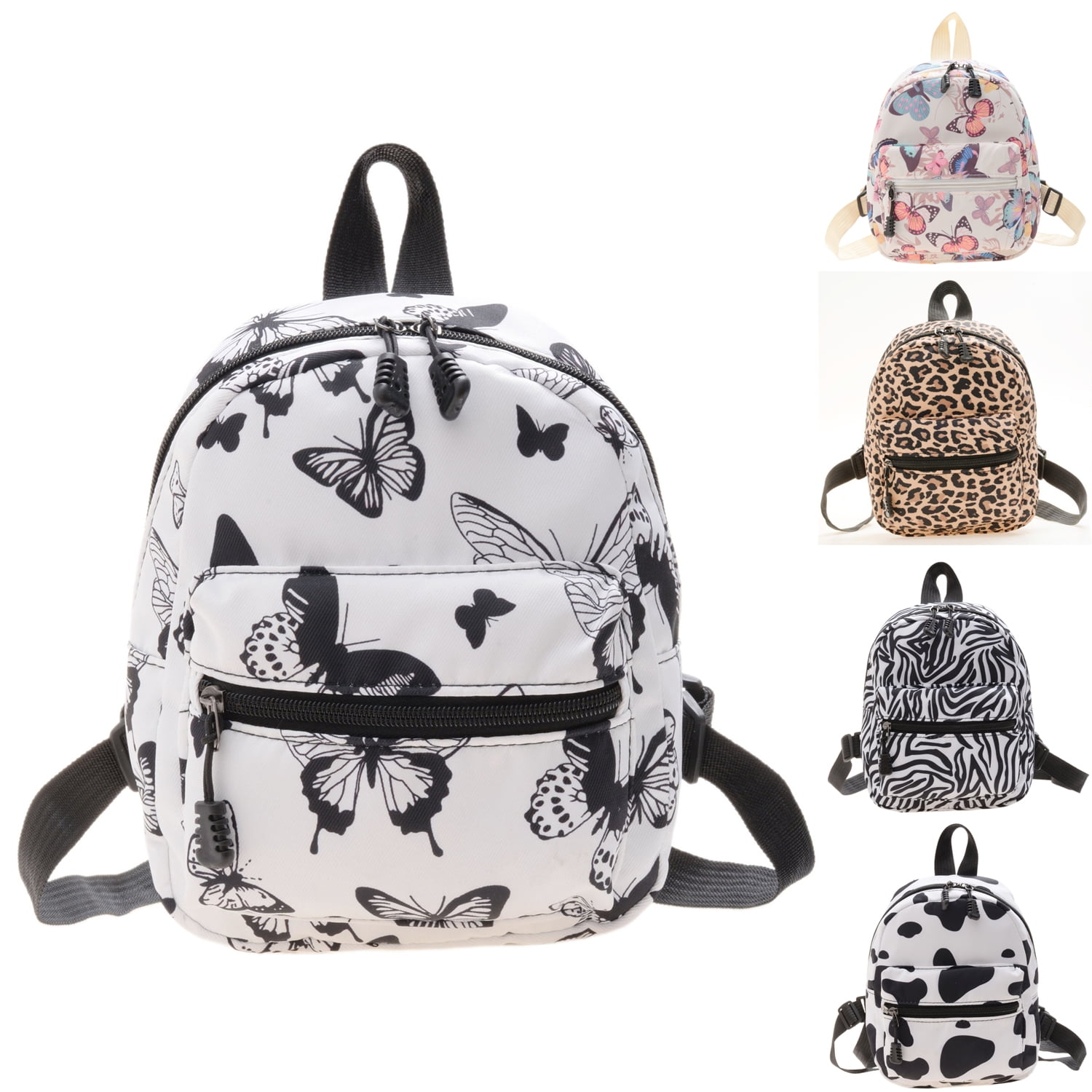 Black White Zebra Backpack Teen Animal Print Big Backpacks Polyester  Elegant School Bags Workout Design Rucksack - AliExpress